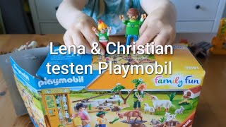 Playmobil Streichelzoo, wir stellen vor und spielen damit