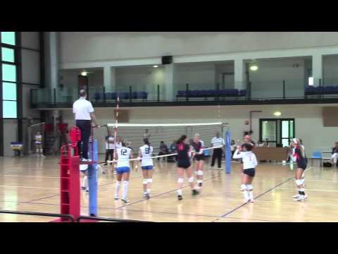 Illini Volleyball in Italy - Match #5 vs. Italian National Team - 6/1/13
