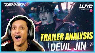 TEKKEN 8 - DEVIL JIN Trailer - Reaction and Analysis