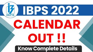 IBPS 2022 Calendar Out | Bank All Exam Details | How to Prepare for Bank Exam