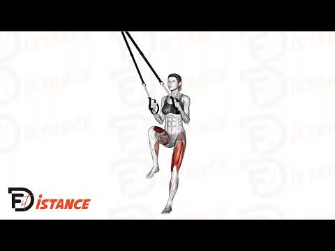 Exercice TRX Squat Curtsy