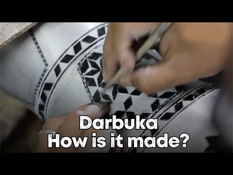 How Darbuka Doumbek Is Made in Egypt?