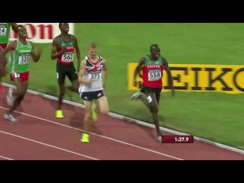 WYC Donetsk 2013 - 800 m Boys Final