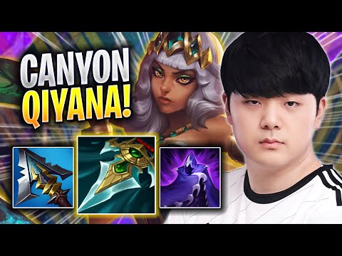 CANYON IS A MONSTER WITH QIYANA! - DK Canyon Plays Qiyana JUNGLE vs Viego! | Season 2023