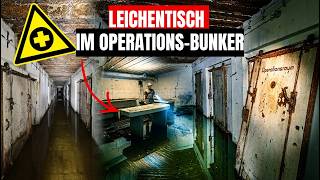 LOSTPLACE // Düsterer Fund im OPERATIONS-BUNKER: Der vergessene LEICHENTISCH im UNTERGRUND 🏥😱