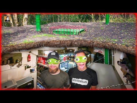 ☢️ 24h in the PREPPER BUNKER with Fritz Meinecke SURVIVAL | First NIGHT in the Bunker | Survival ...