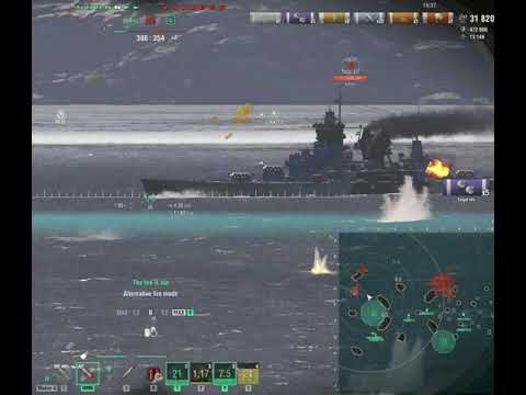 Supercruiser Conde seems balanced #shorts #worldofwarships