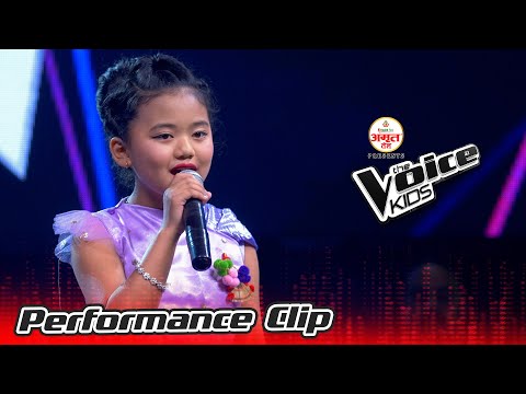 Minchhama Rai "Timi Uta Ma Yeta" |The Voice Kids - 2021