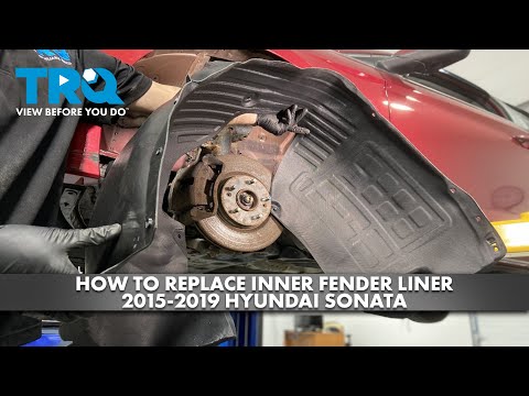 How to Replace Inner Fender Liner 2015-2019 Hyundai Sonata
