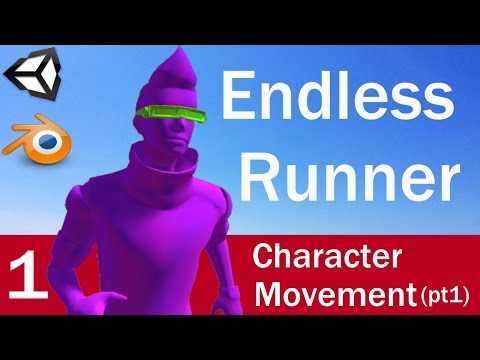 Unity 5 Endless Runner Tutorial 1 | Player Movement Part 1