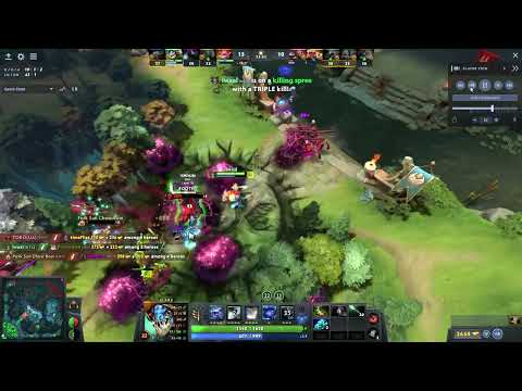 Slark vs Axe, Sniper, Lich, Nyx Assassin  Ultra Kill
