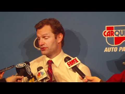 Carolina Hurricanes Kirk Muller after 3-0 win over Capitals, 1-20-12