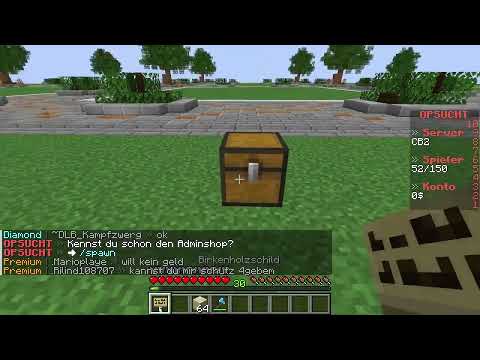(Tutorial)  Wie Mann Eine Shop Kiste Auf Opsucht.net Baut (Minecraft)