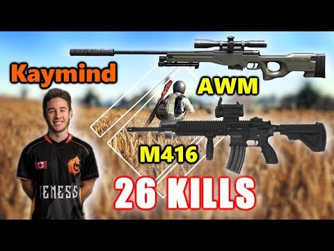Genesis Kaymind - 26 KILLS - M416+AWM - SOLO - PUBG