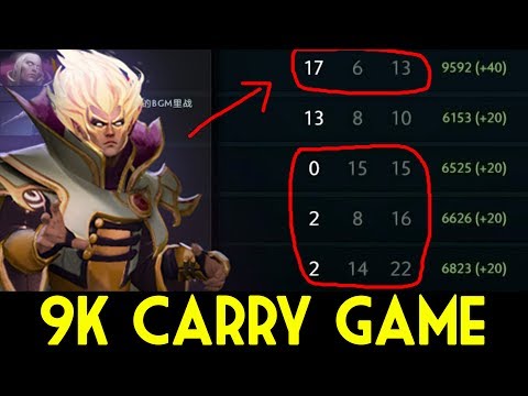 Ana Dota 2 [Invoker] EPIC 9k Carry Game When Team Feed
