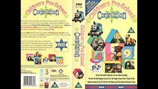 Childrens Pre School Compilation VHS