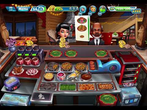 Cooking fever - 🍖 Evergreen Lodge level 40 ⭐️⭐️⭐️