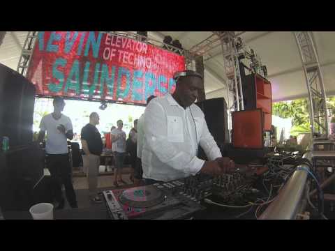 Kevin Saunderson @ DJ Mag Poolside Sessions, The Surfcomber WMC 2014,
