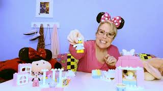 YouTube thumbnail: LEGO Duplo Disney Minnie's House and Cafe