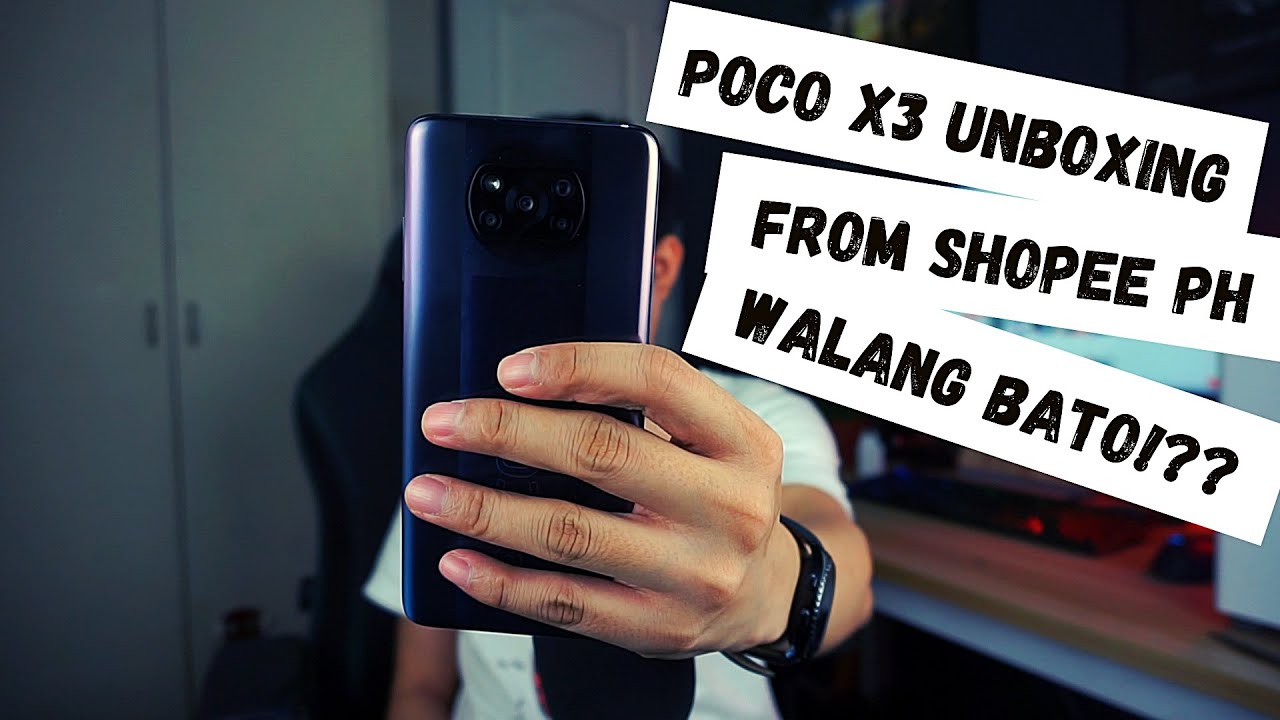 Poco X3 Pro Unboxing ordered from Shopee PH