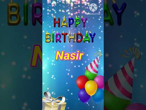 Happy birthday 🎂 Nasir |Colourful theme 🥳 Celebrate 🎉 your special day #birthday#status #wishes