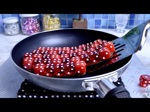 Steak Dinner - Dice In Real Life 2 / Stop Motion Cooking & ASMR