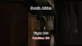 The deadliest crash of each country. Part 6 South-African-Airways Flight 295 #aviation #plane #crash