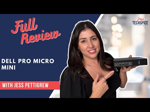 Dell Pro Micro Business Desktop(OptiPlex Next-Generation), Intel Core Ultra5 235T, up to 5GHz,16GB DDR5 RAM, 512GB SSD, WiFi 6E, Bluetooth, Windows 11 Pro, HDMI, DisplayPort, Wired Keyboard&Mouse video review thumbnail