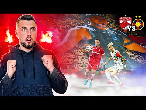 INCENDIARY ATMOSPHERE IN THE MOST DANGEROUS DERBY IN ROMANIA DINAMO VS FCSB!!