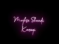🥰Mujhse Shaadi Karogi 😘Song Black Screen WhatsApp Status|💫Trending New Colour Lyrics Status💫|