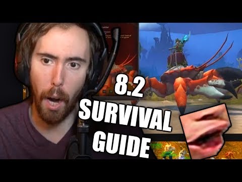 Asmongold Reactions "Rise of Azshara Survival Guide - Update Live on June 25"