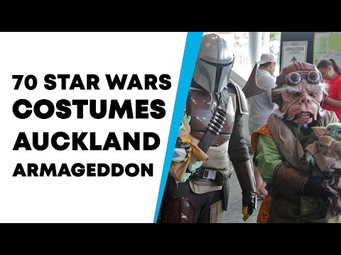 Star Wars Costumes at Auckland Armageddon Expo 2020