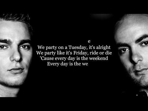Showtek, Spree Wilson - The Weekend ft. Eva Shaw (Lyrics)