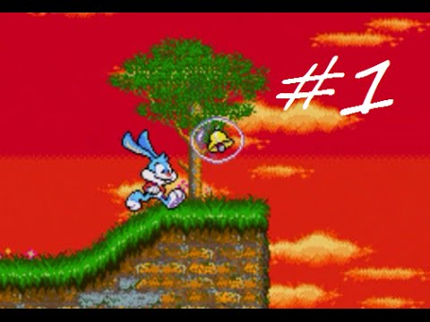 Let's Play Tiny Toon Adventures: Buster's Hidden Treasure #1 - Heal Bells