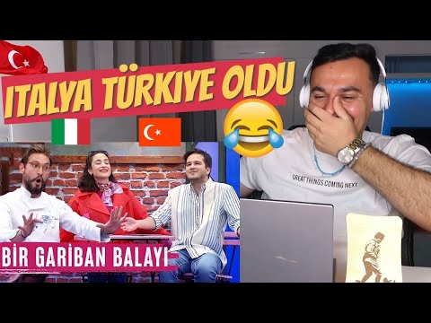 Italian Reaction 🇹🇷 Bir Gariban Balayı - Çok Güzel Hareketler Bunlar 2 🤣🤣
