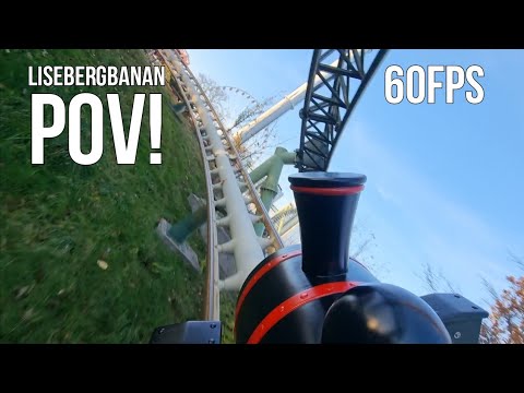 Lisebergbanan Onride POV 60FPS Front Seat ( No Shaking ) - Liseberg Halloween 2021!