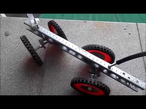 Patented ergonomic design of tilt vehicle trike quad controled by steering