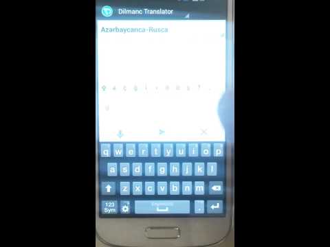 Dilmanc Translator Video
