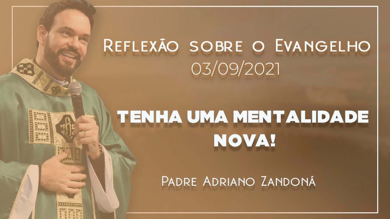 Abra-se ao novo de Deus  | Lc 5,33-39| Padre Adriano Zandoná