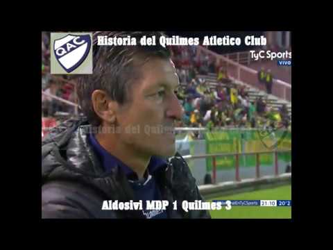 QUILMES = 2017-18 NACIONAL B VS ALDOSIVI DE MAR DEL PLATA