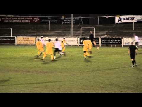 Bromley U18 4-2 Faversham town 10th April 2012