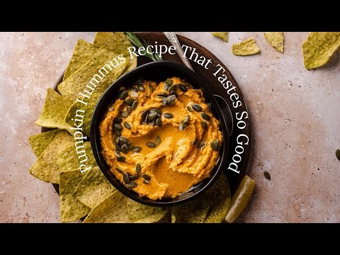 Creamy Pumpkin Hummus Recipe That Actually Tastes Good