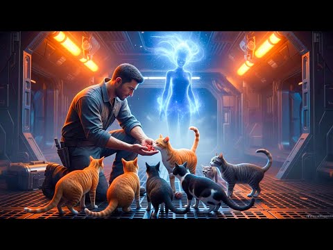 The Mechanic Fed Stray Cats Every Night — Never Knowing They Were the Goddess's Spies