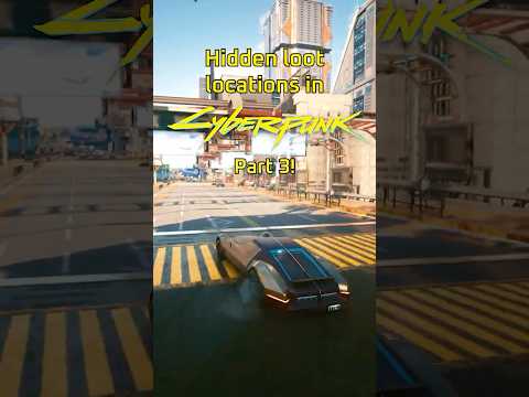 SECRET loot crates in Cyberpunk 2077!  #cyberpunk2077 #shorts  #gaming