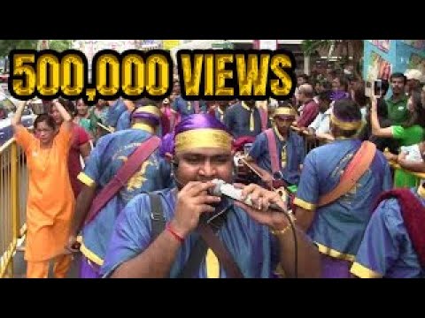 Siva Sakthi Muniandy Urumi Melam(Singapore Thaipusam 2015)-Murugan Song