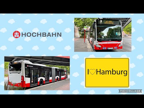 Hamburger Hochbahn Wagen 3913 MB O530G C2 Baujahr 2019 Mitfahrt - Mega Sound
