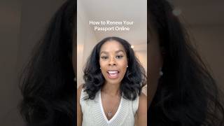 How to renew your passport online #traveltips #traveltok #passport