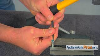 How To: Frigidaire/Electrolux Rear Caster Wheel Axle DA66-00649B