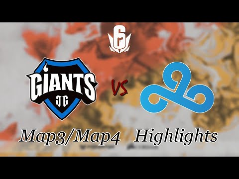 Giants Gaming vs Cloud9 Map3 クラブハウス・Map4 カフェ | Six August 2020 Major - APAC - ハイライト【レインボーシックス シージ】