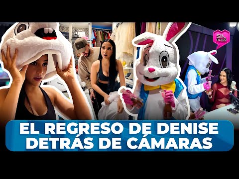 ASÍ SE VIVIÓ DETRÁS DE CÁMARAS EL REGRESO DE DENISE PEÑA A SIN FILTRO RADIO SHOW